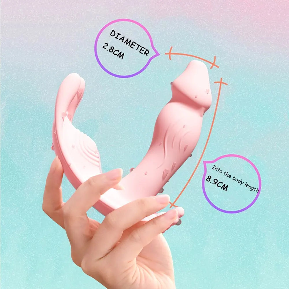 Vibrador remoto vibrador calcinha para mulheres estimulador de clitóris masturbador feminino vagina massageador casais brinquedo erótico máquina de sexo