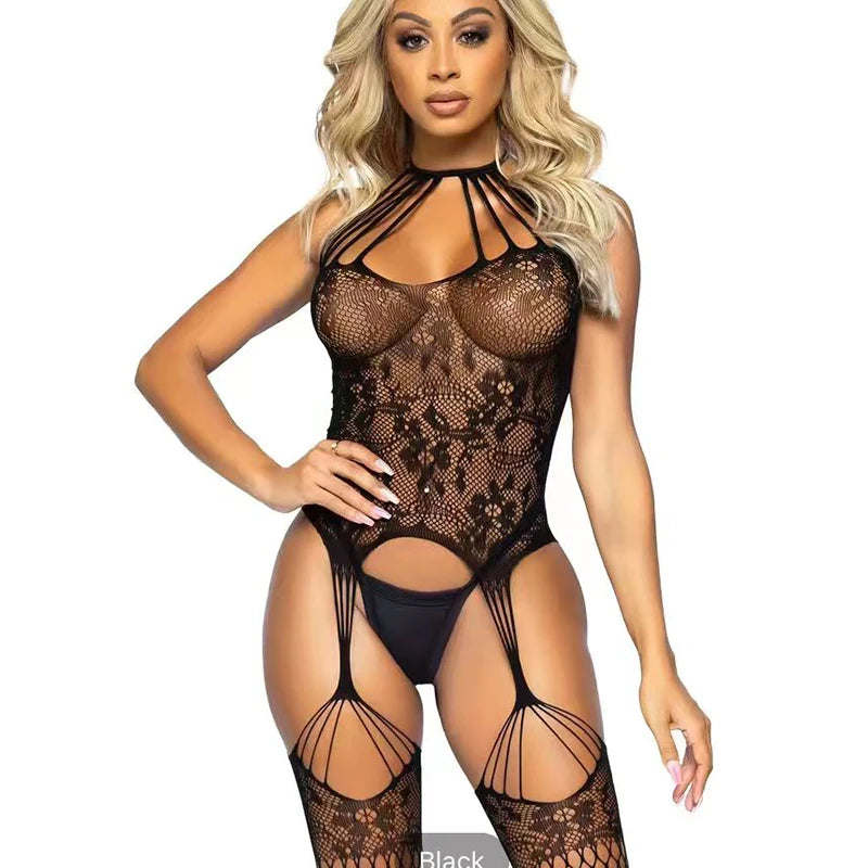 Sexy Lingerie: Plus Size Babydoll Dress & Full Bodystocking Chemises