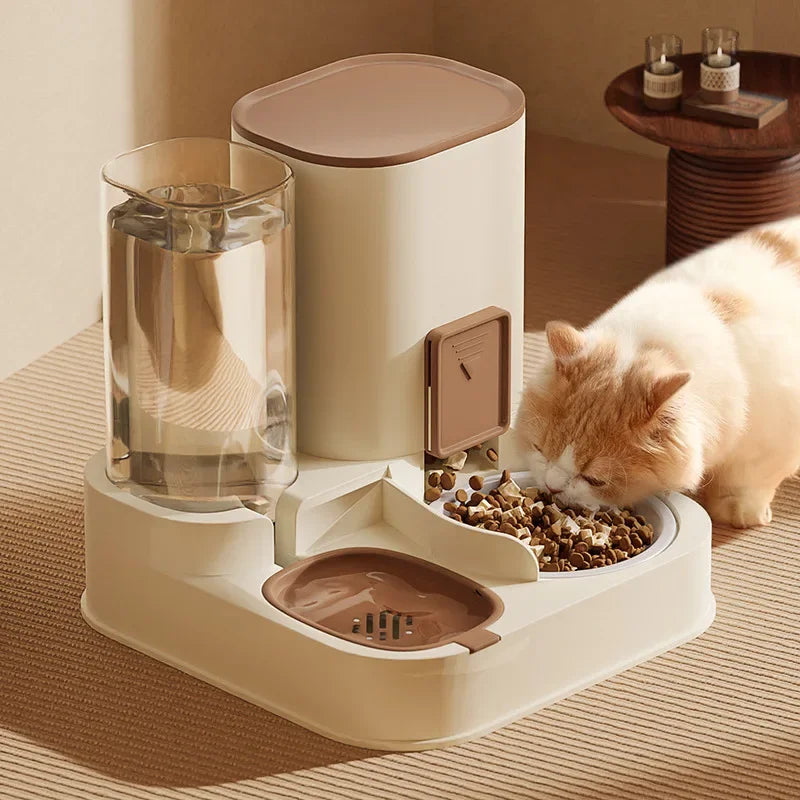 Alimentador de controle automático para gatos