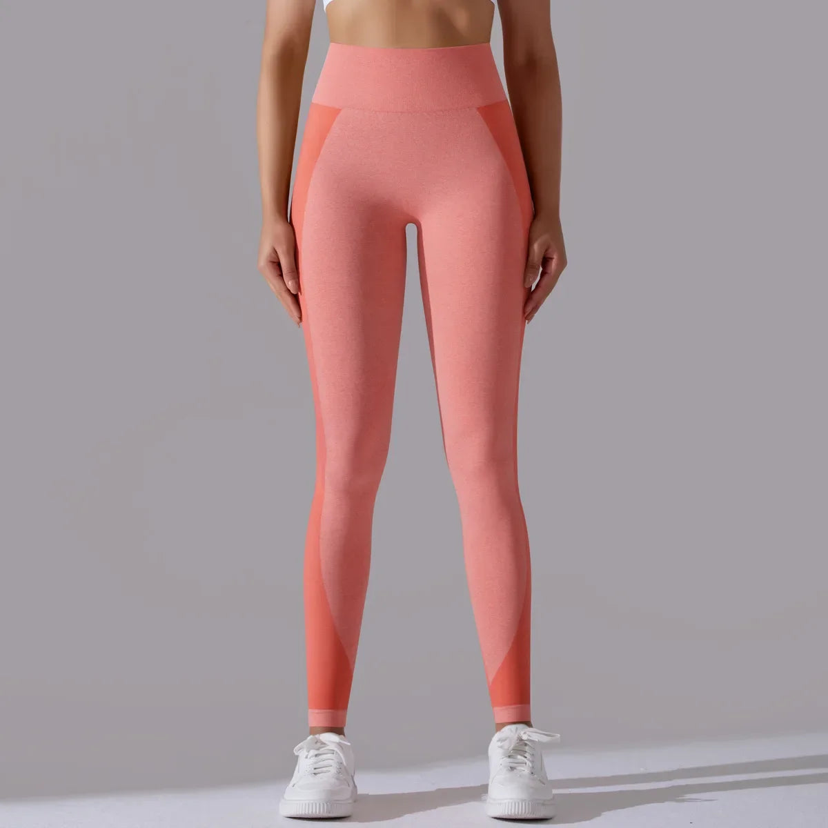 TieDyeFit Seamless Leggings - High-Waist Peach Hip Lifting Yoga Pants