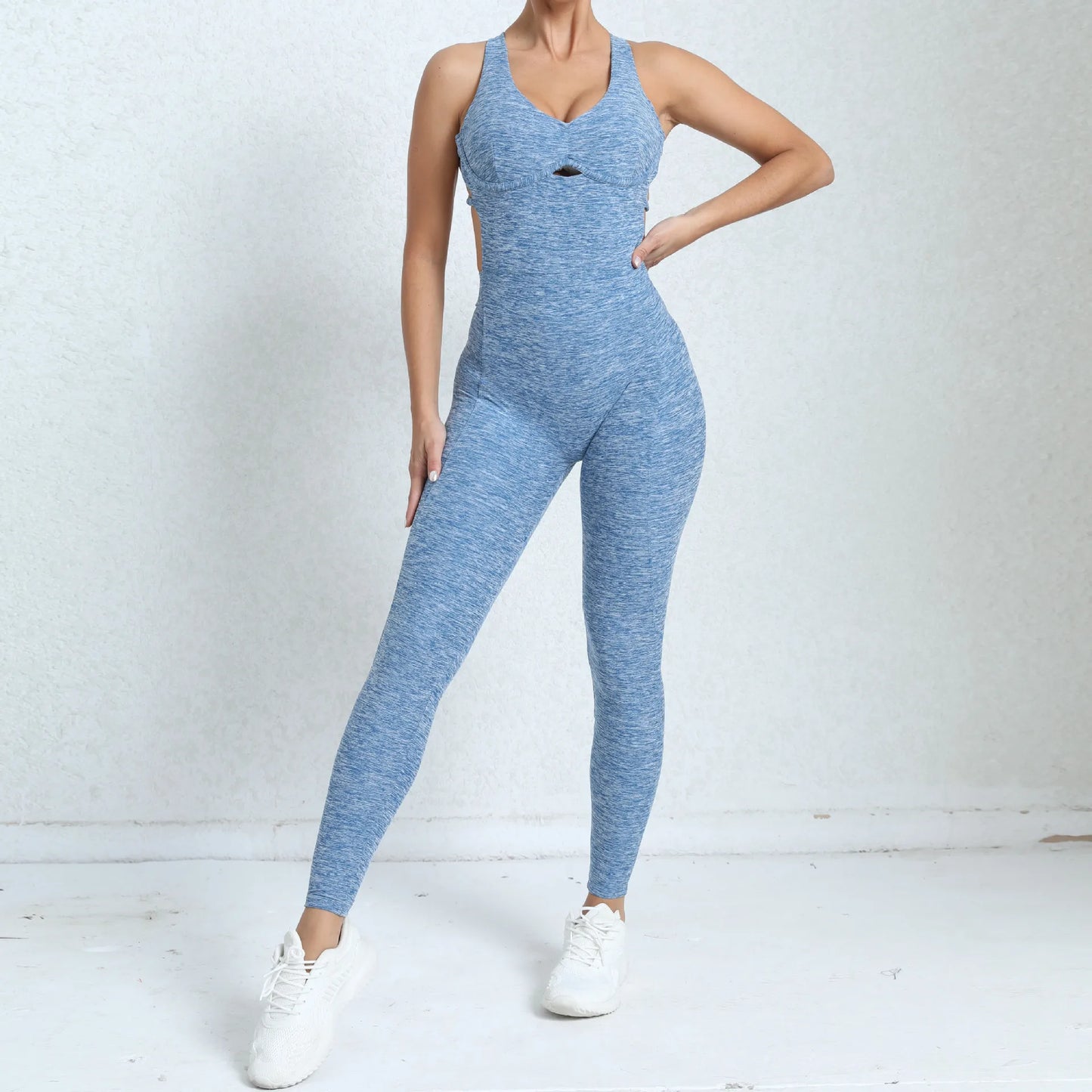 Nylon Yoga Romper Set