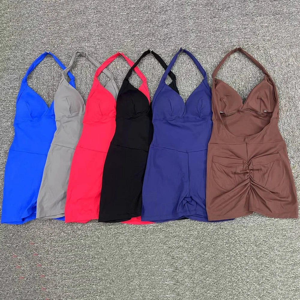 ScrunchFit Yoga Romper