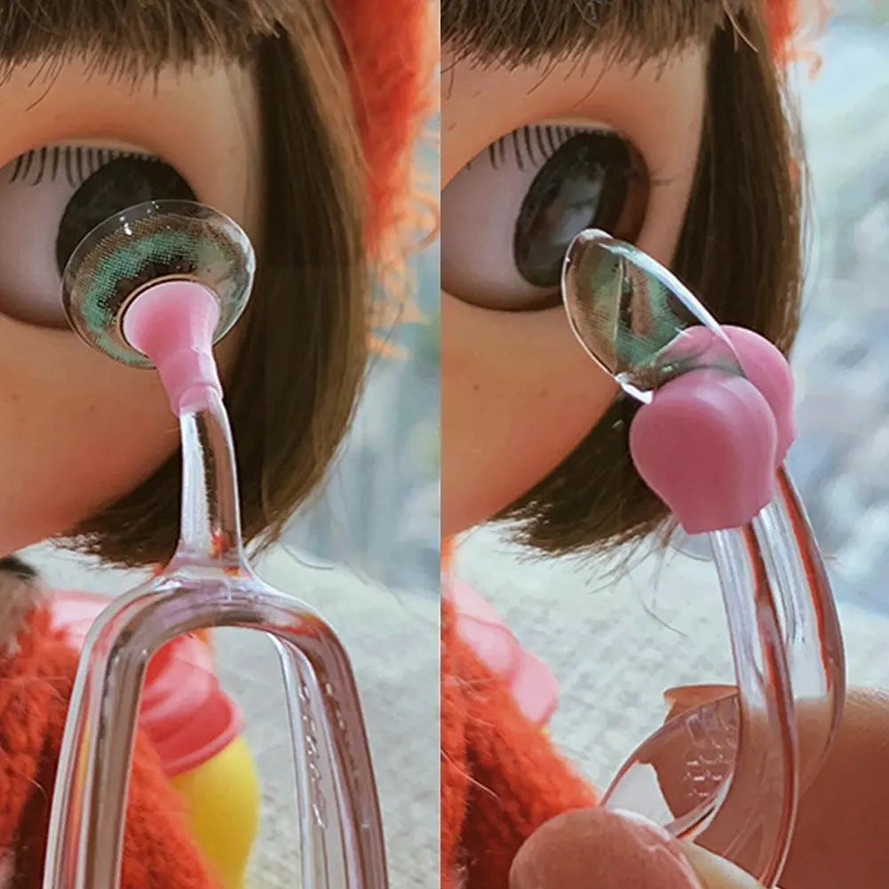 Soft Tweezers &amp; Suction Stick for Easy Lens Handling