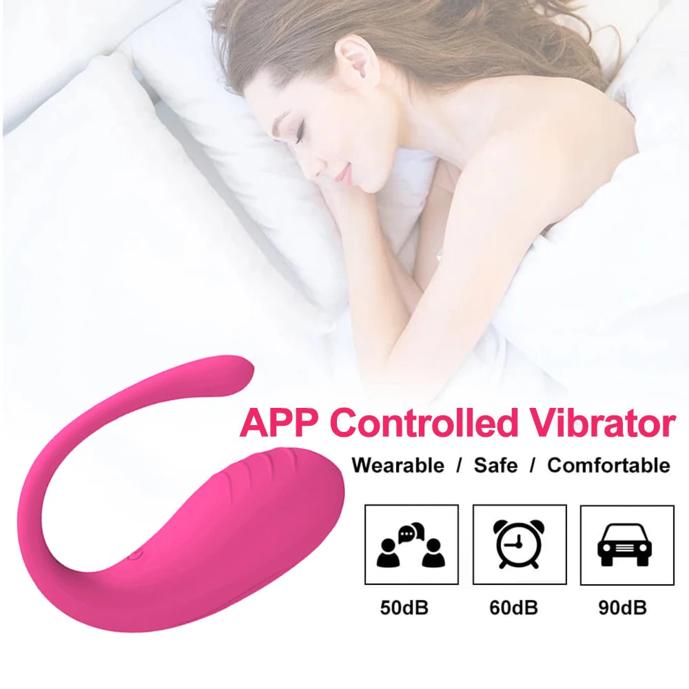 APP Controle Bluetooth Wearable Vibrator