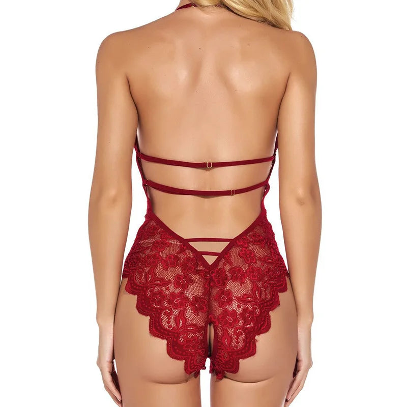 Sexy Bodysuit Lingerie Lace Erotic