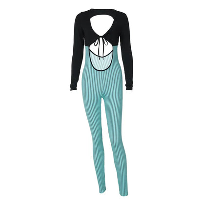 HollowFit Bodycon Jumpsuit