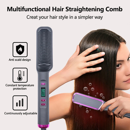 Magic Hair Straightener Brush