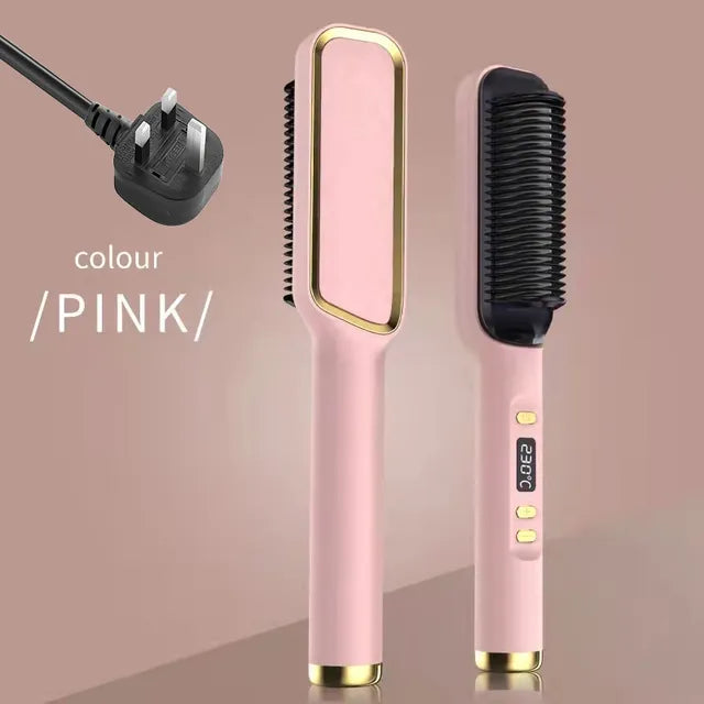 Magic Hair Straightener Brush