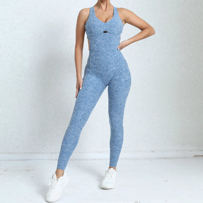 Nylon Yoga Romper Set