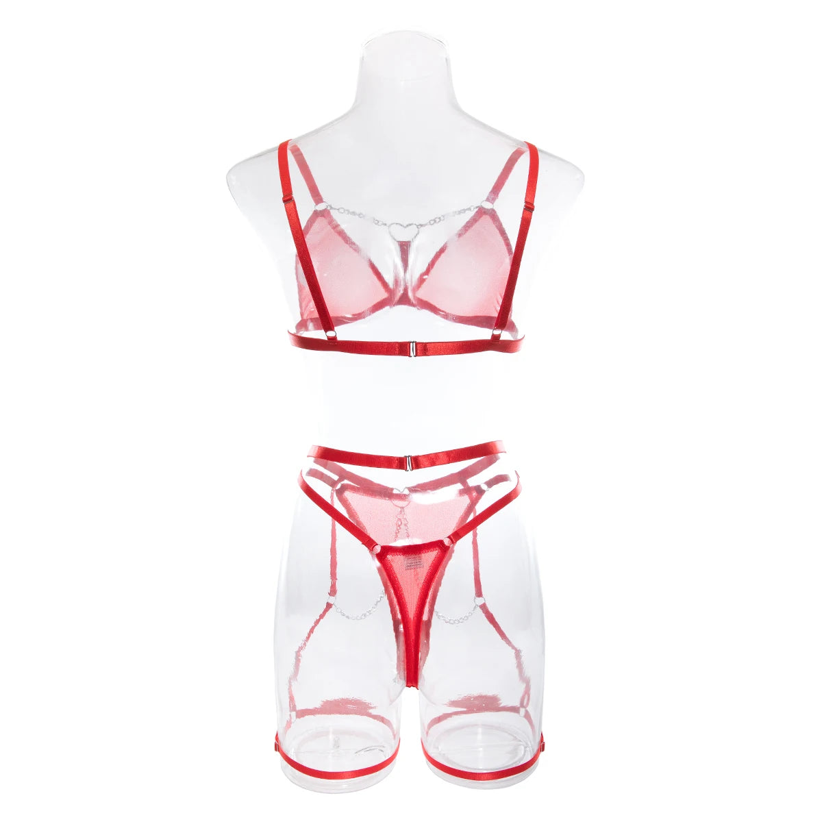 Heart Chain Lingerie Set