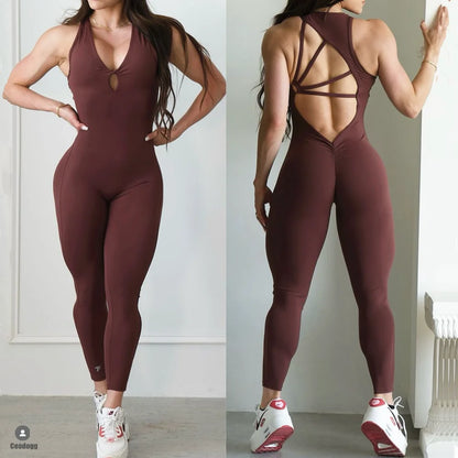 FitFlex Jumpsuit Set