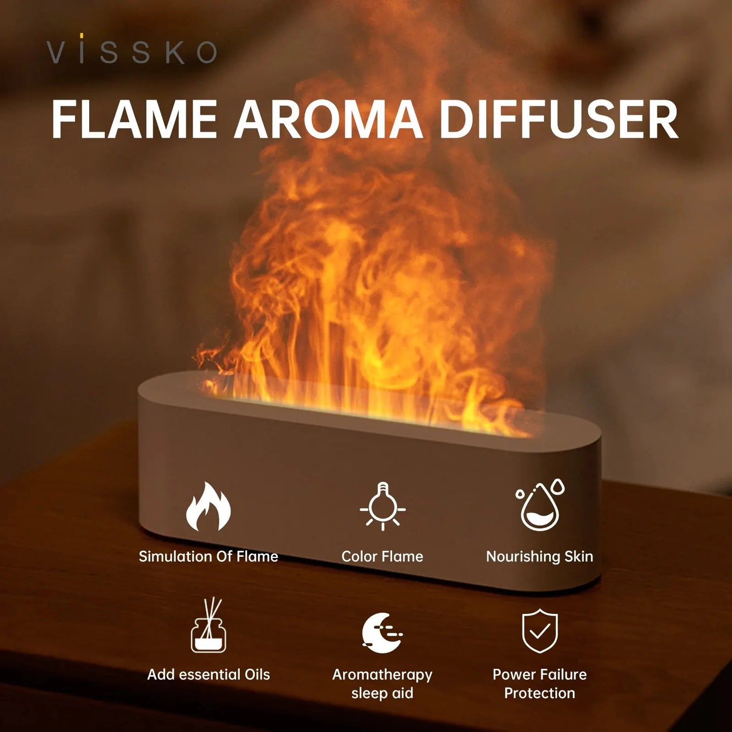 FlameGlow Aroma Diffuser