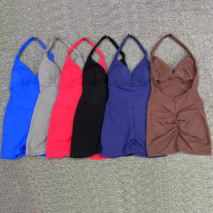 ScrunchFit Yoga Romper
